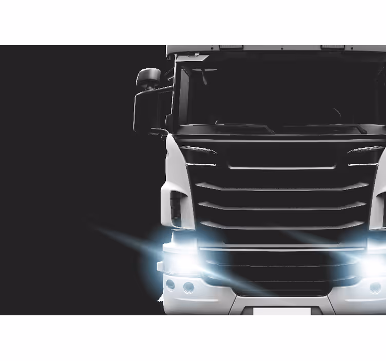 Priekinis sunkvežimis transporto priemonių sienų freska - „Tenstickers“