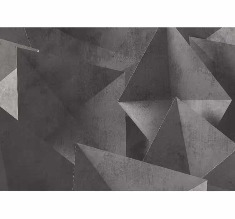 Abstraktus sienų freska geometrinių formų raštas - „Tenstickers“