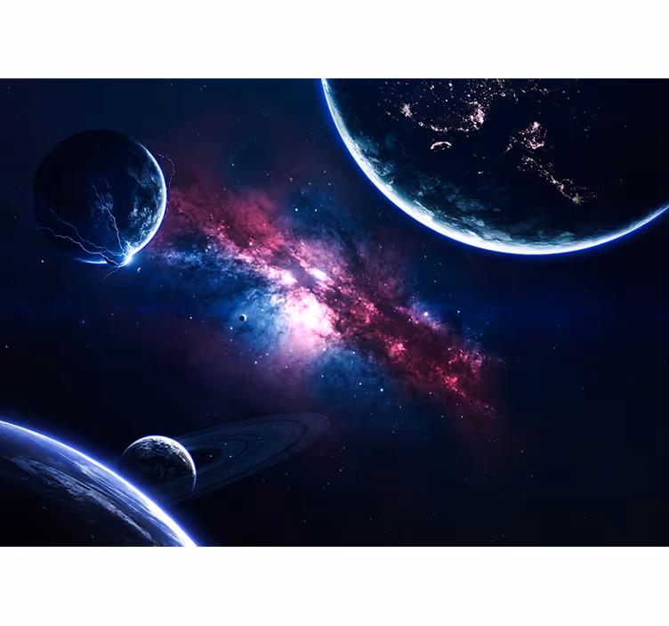 Planetos visatos kosminėje sienoje - „Tenstickers“