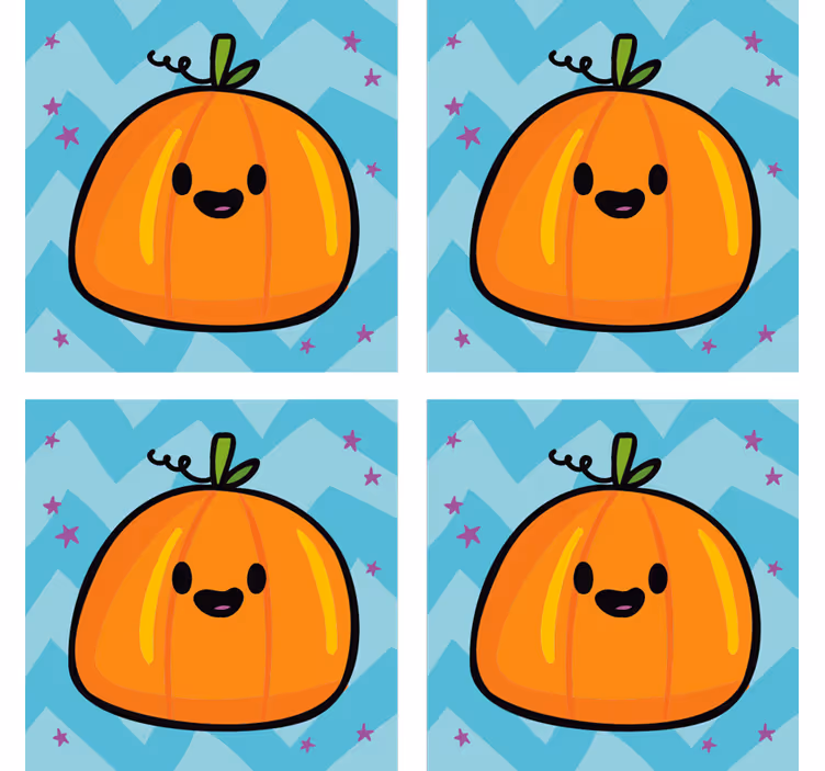 Moliūgų halloween gėrimų padėkliukas - „Tenstickers“