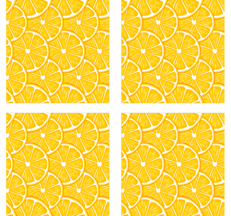 Citrus riekės padėkliukas - „Tenstickers“