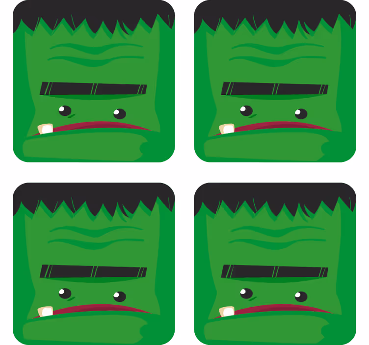 Helovino padėkliukas frankenšteino monstras - „Tenstickers“