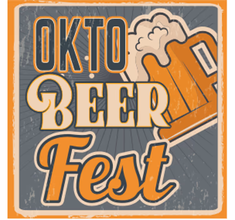 Alaus kilimėliai oktoberfest alaus šventei - „Tenstickers“