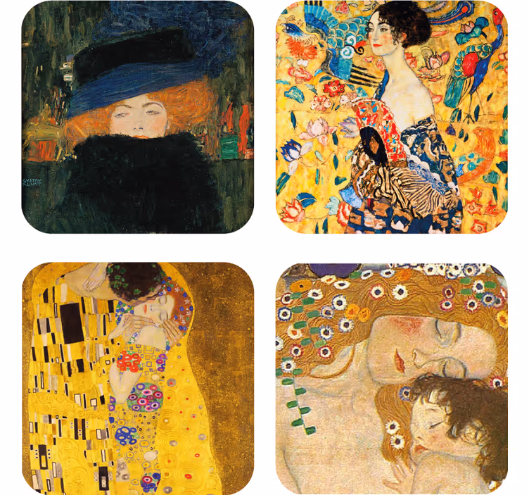 Gustavo klimto meno kūriniai daugiau padėkliukų - „Tenstickers“