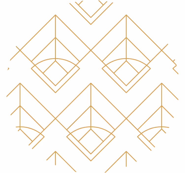 Padėkliukas geometrinių raštų motyvais - „Tenstickers“
