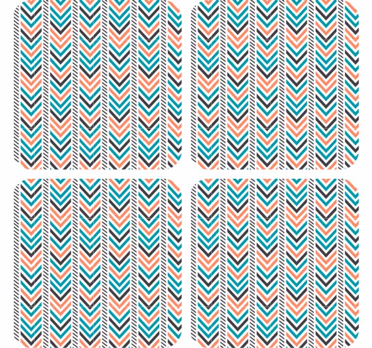 Boho stiliaus modernūs padėkliukai - „Tenstickers“