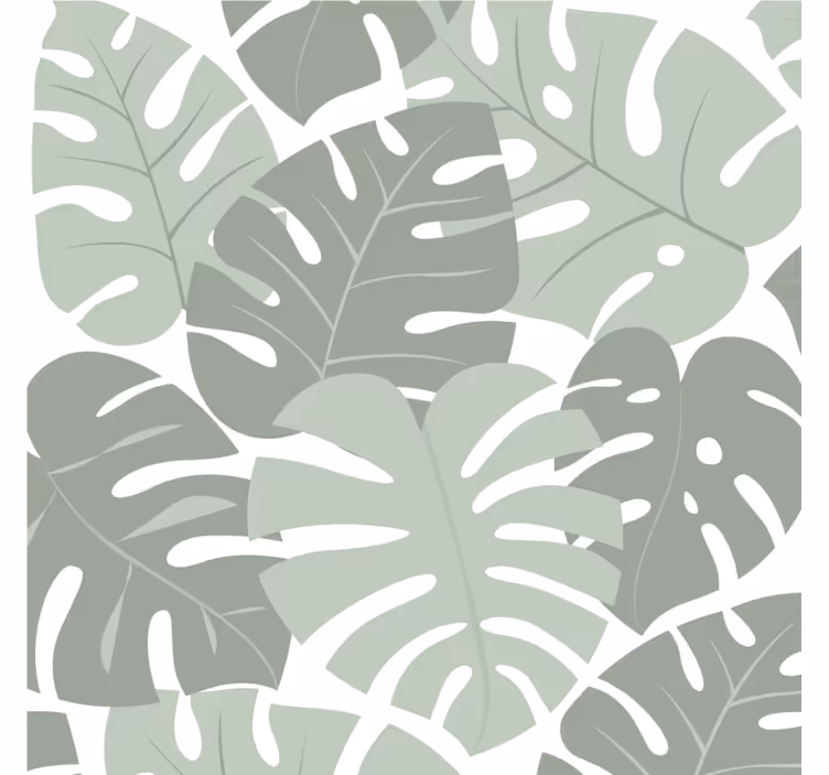 Padėkliukas su lapiniais monstera raštais - „Tenstickers“