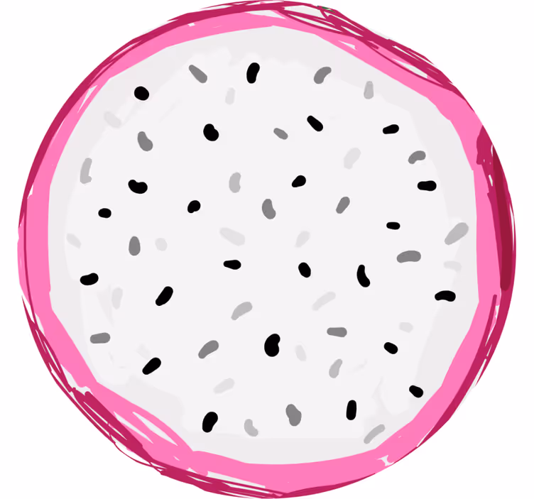 Geek padėkliukas spalvingam pitajai - „Tenstickers“