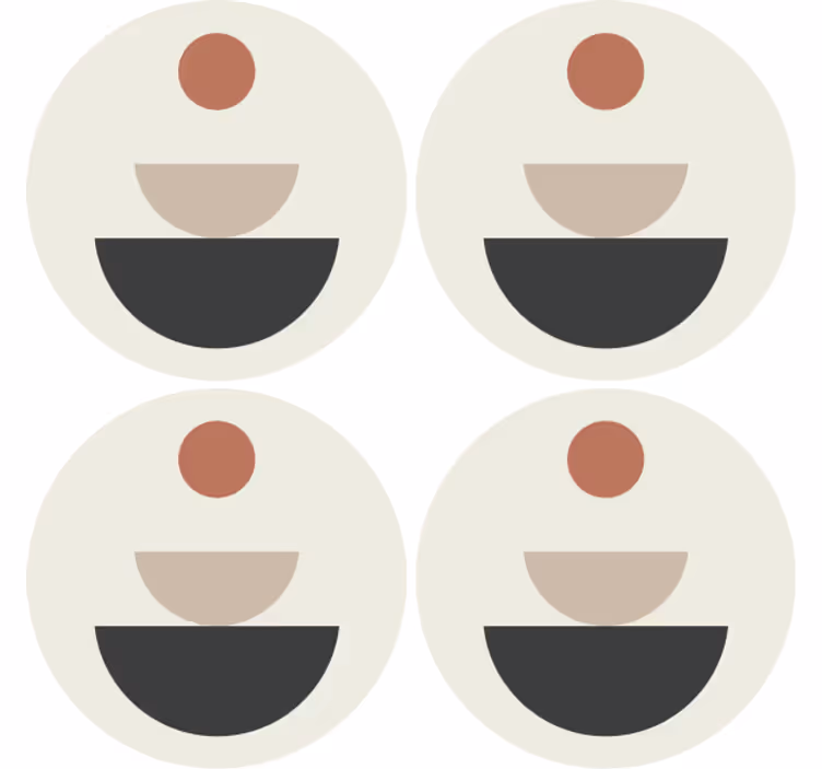 Geek padėkliukas sluoksniuotoms apvalioms formoms - „Tenstickers“