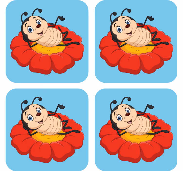 Geek padėkliukas linksmas vabzdys - „Tenstickers“