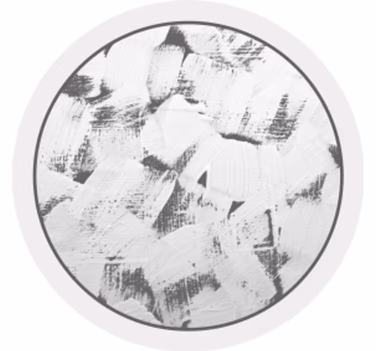 Abstraktūs monochrominiai teptuko potėpiai padėkliukas - „Tenstickers“