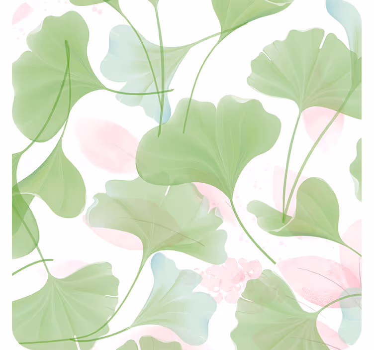 Lush leaf patterns padėkliukas - „Tenstickers“