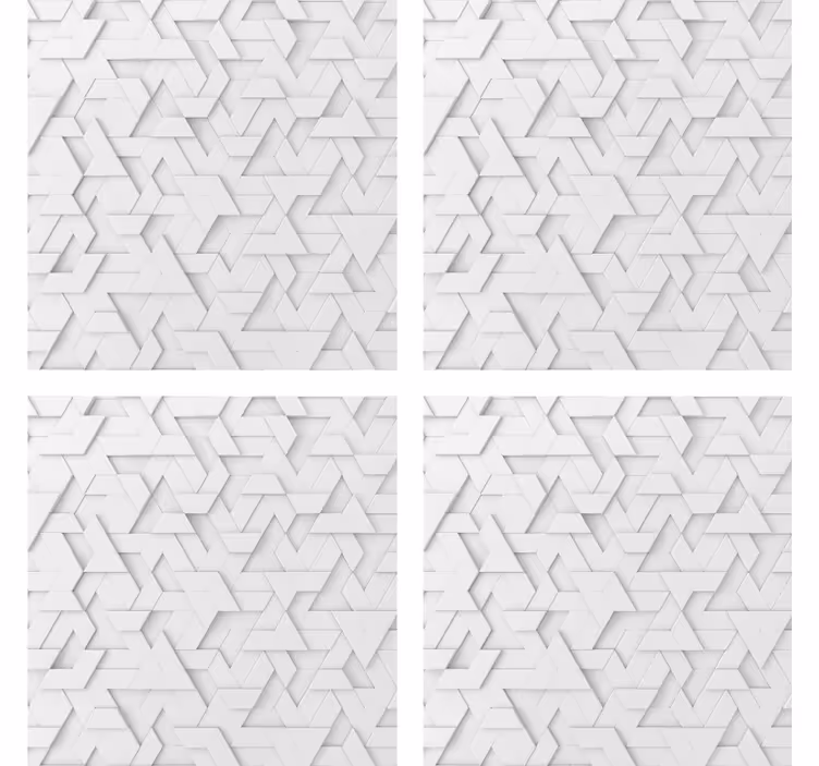 Padėkliukas su geometriniu tekstūriniu raštu - „Tenstickers“