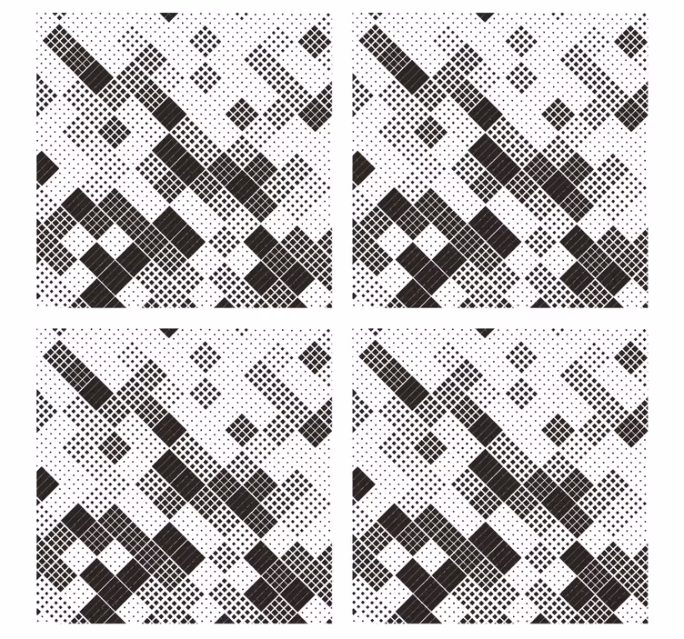 Padėkliukas geometriniu taškų raštu - „Tenstickers“