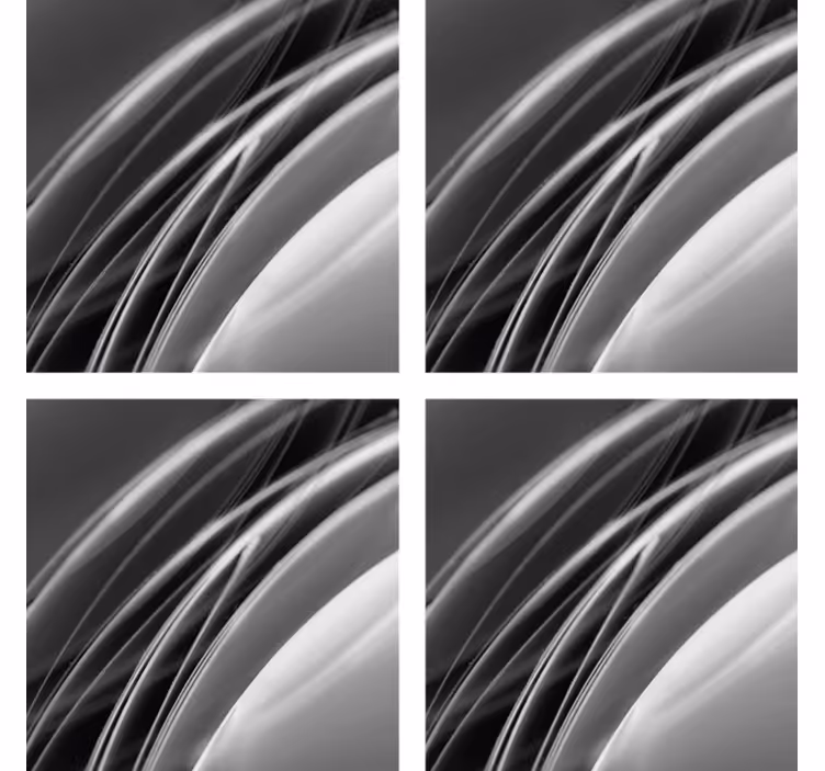 Abstract wave pattern padėkliukas - „Tenstickers“