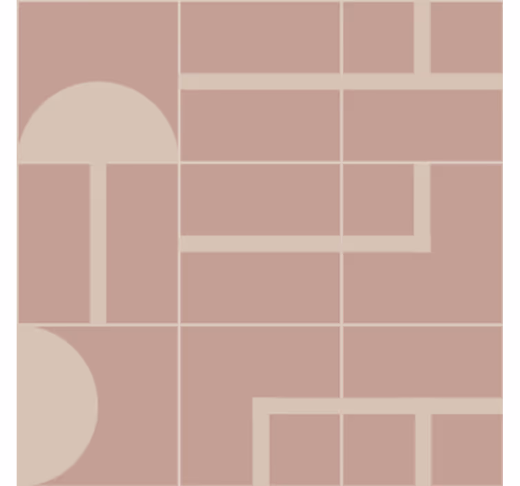 Geometrinio rašto paviršius padėkliukas - „Tenstickers“