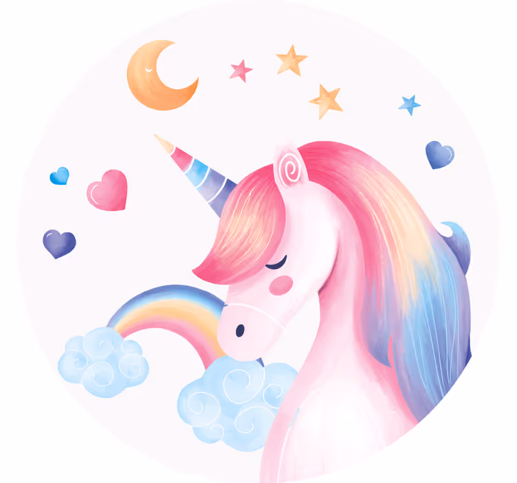 Geek padėkliukas su keistuoliu vienaragiu - „Tenstickers“