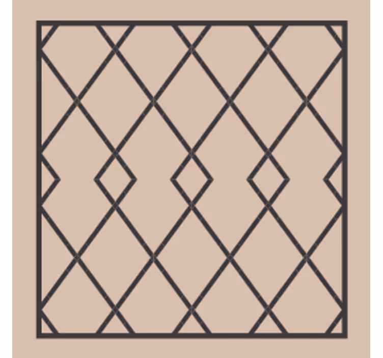 Padėkliukas su geometrine kompozicija - „Tenstickers“