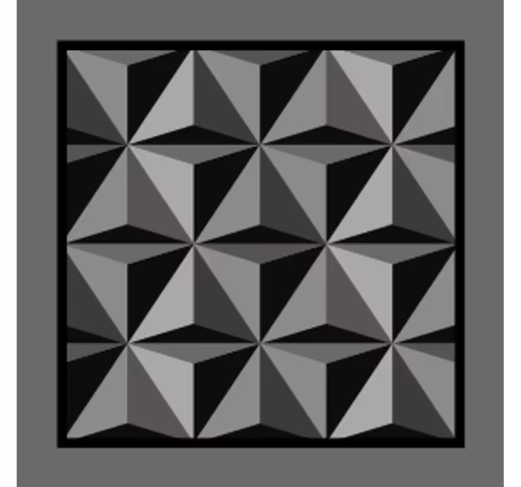 Padėkliukas geometrinių formų raštu - „Tenstickers“