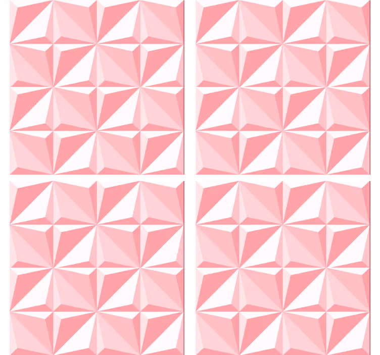 Padėkliukas su tekstūruotu geometriniu raštu - „Tenstickers“