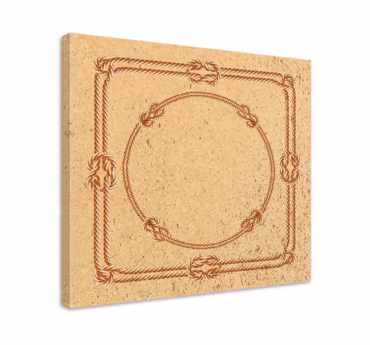 Lyno rėmo įspaudas Drobė geometrinis - „Tenstickers“