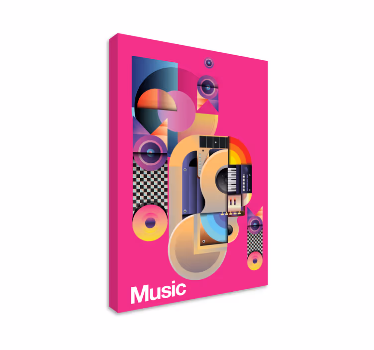 šiuolaikinės muzikos motyvai muzikos drobės menas - „Tenstickers“