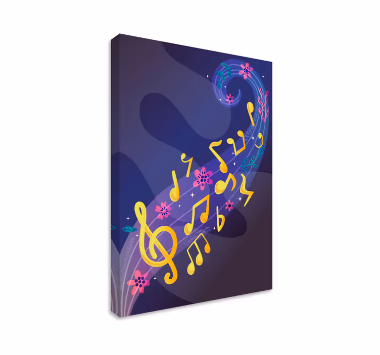 Melodingas klestėjimas Drobė muzika - „Tenstickers“