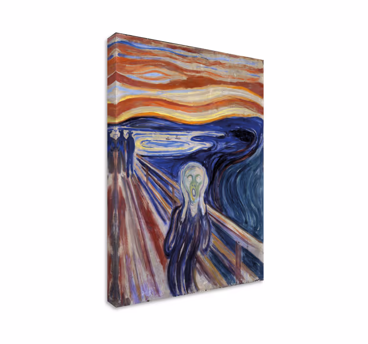 Personas van gogh drobės atspaudas - „Tenstickers“