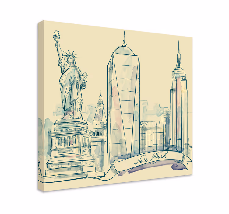 Ciudades new york estatua de la libertad miestas - „Tenstickers“
