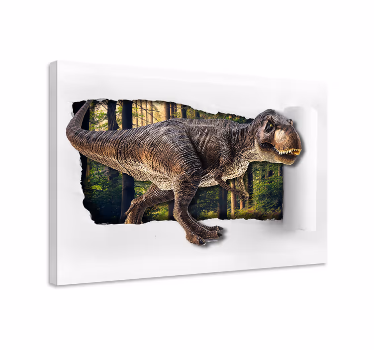3d dinozaurų paveikslaiatspaudai - „Tenstickers“