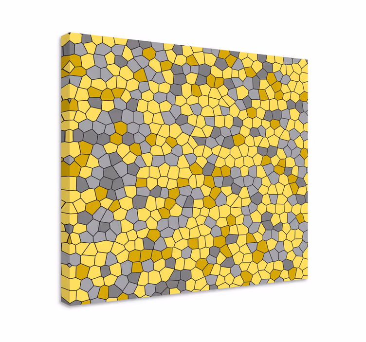 Drobė geometrinis avilio rašto dizainas - „Tenstickers“