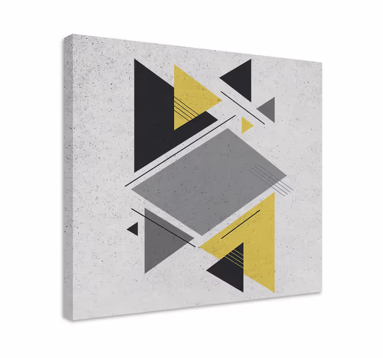Drobė geometrinis formų išdėstymas - „Tenstickers“
