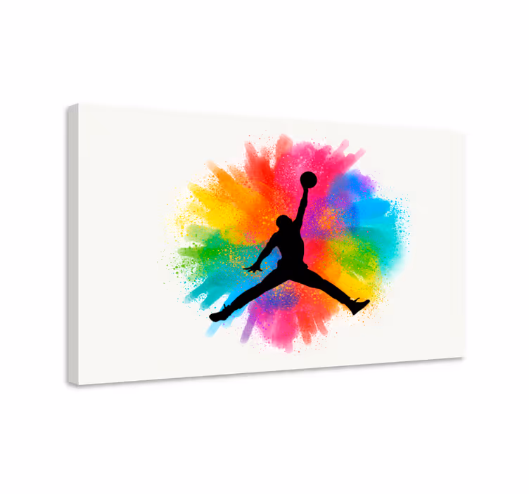 Michael jordan cool krepšinio paauglių drobė - „Tenstickers“