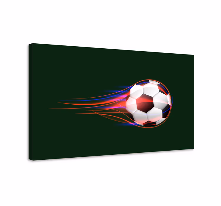 Dinamiškas futbolo kamuolys Drobė sportas - „Tenstickers“