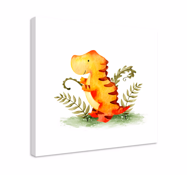 Drobė dinozauras žavus kūdikis - „Tenstickers“