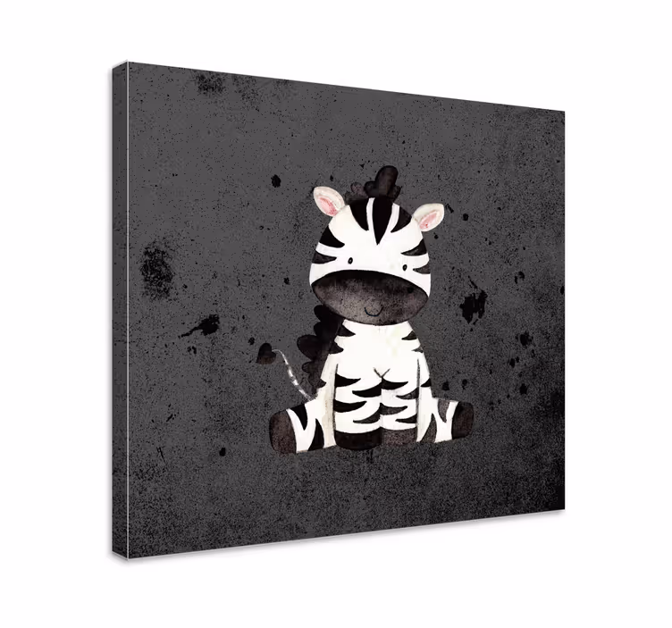 Drobė gyvunais miela zebra - „Tenstickers“