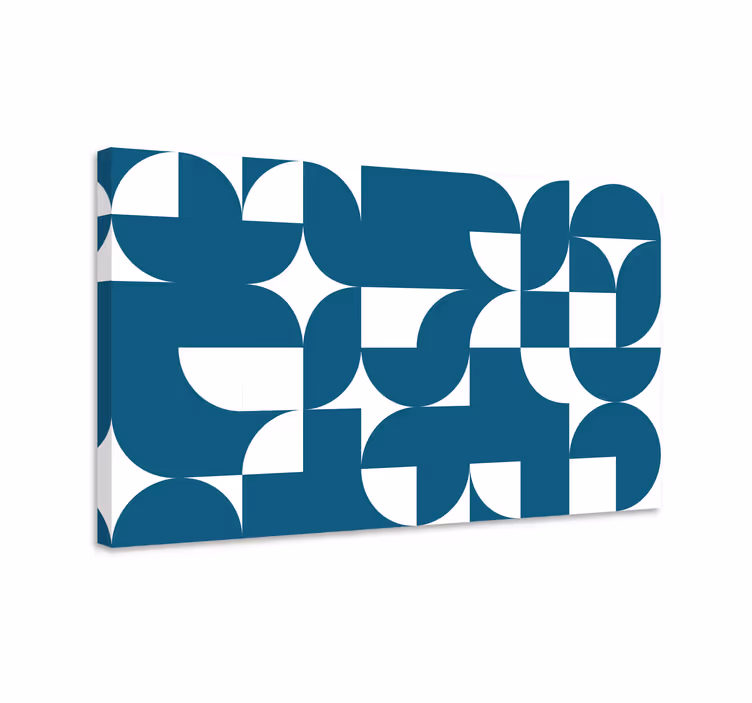 Drobė geometrinis šiuolaikinis formų derinys - „Tenstickers“