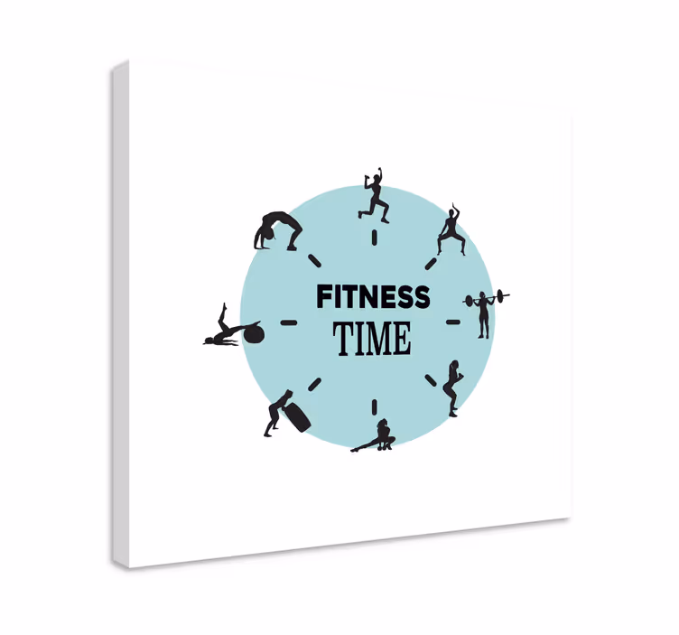 Drobė sportas fitneso laiko laikrodis - „Tenstickers“