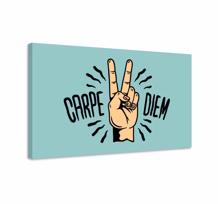 Carpe diem rankos gestas Drobė citatos - „Tenstickers“