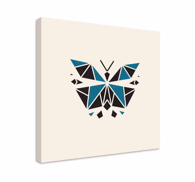 Drobė laumžirgis geometrinės formos - „Tenstickers“