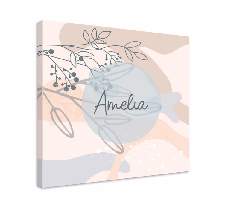 Drobė personalizuojama amelijos spauda - „Tenstickers“
