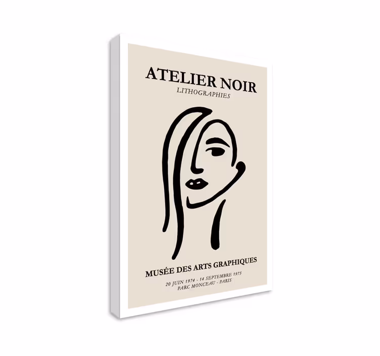 Atelier noir paveikslaimeno spaudiniai - „Tenstickers“
