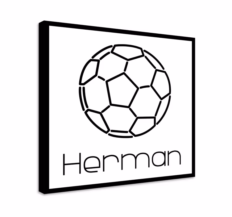 Futbolo kamuolys su pavadinimu Drobė paauglys - „Tenstickers“