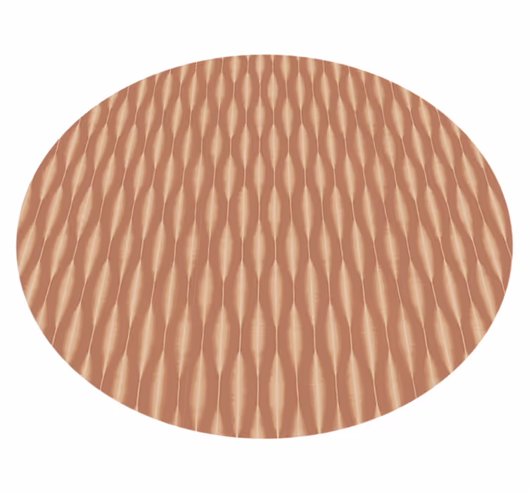 ikat kasuri mocha mousse modernus vinilinis kilimas - „Tenstickers“
