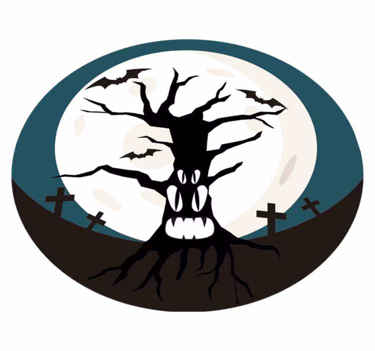 Halloween kilimėlis baisusis helovinas - „Tenstickers“