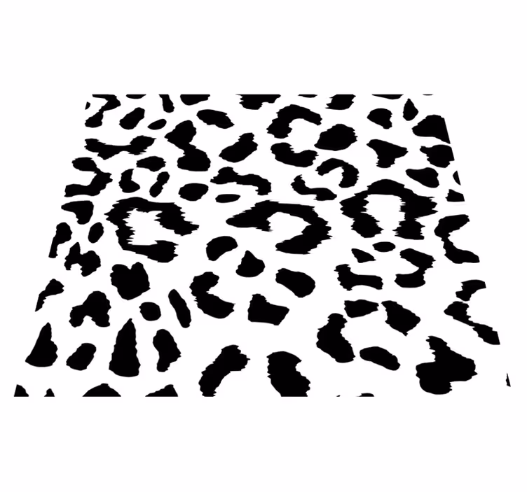 Gyvūnų spaudos vinilo kilimėlis leopardų raštu - „Tenstickers“