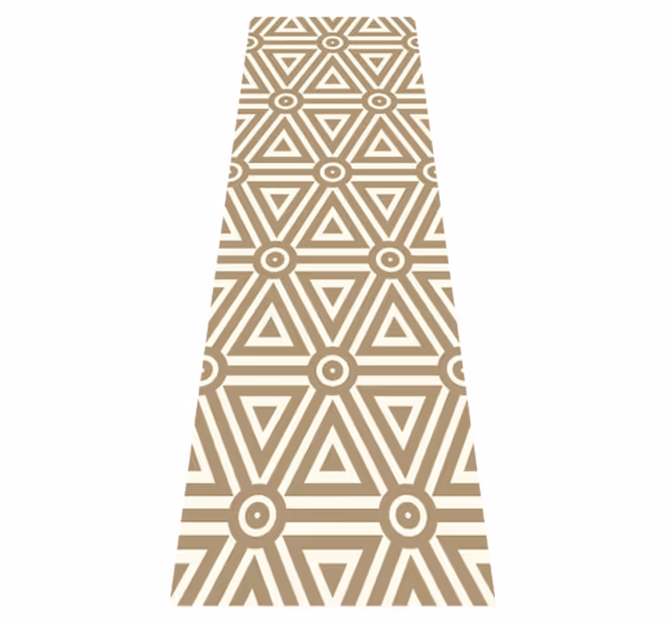 Geometriniai kilimas retro vintage stiliaus - „Tenstickers“