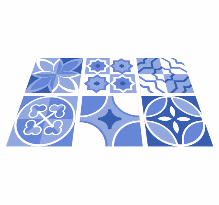 Kilimas virtuvei azulejos cindito plytelės - „Tenstickers“