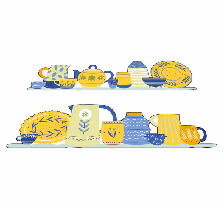 Kilimas virtuvei retro elegantiškam interjerui - „Tenstickers“