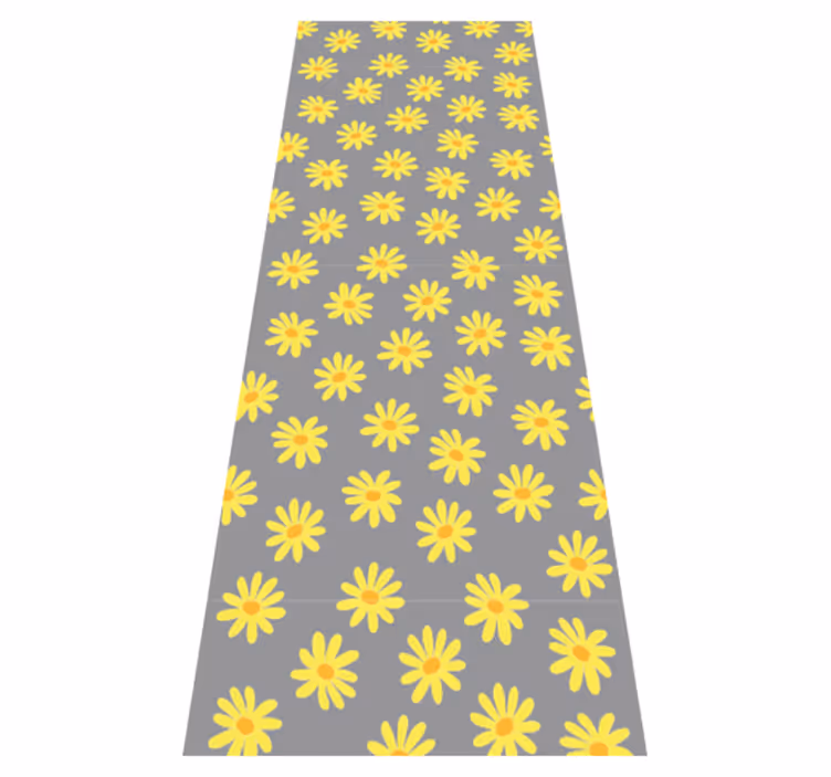 Vinilo kilimėlis miegamajam pantone calendula - „Tenstickers“